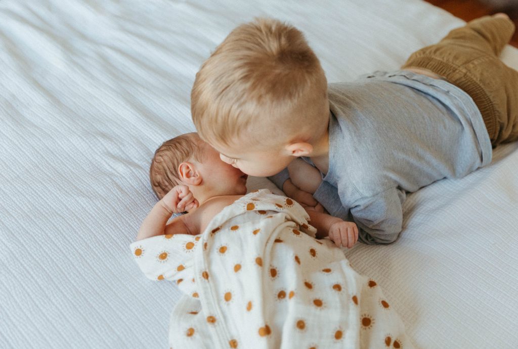 Natural newborn photography in Boston
