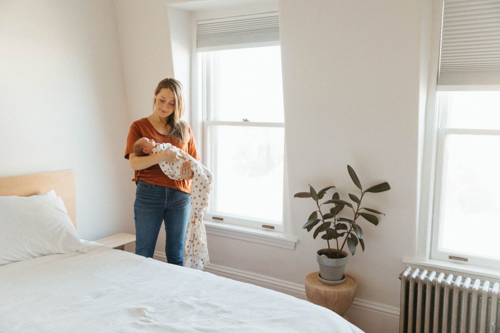 Newborn photoshoot in Boston